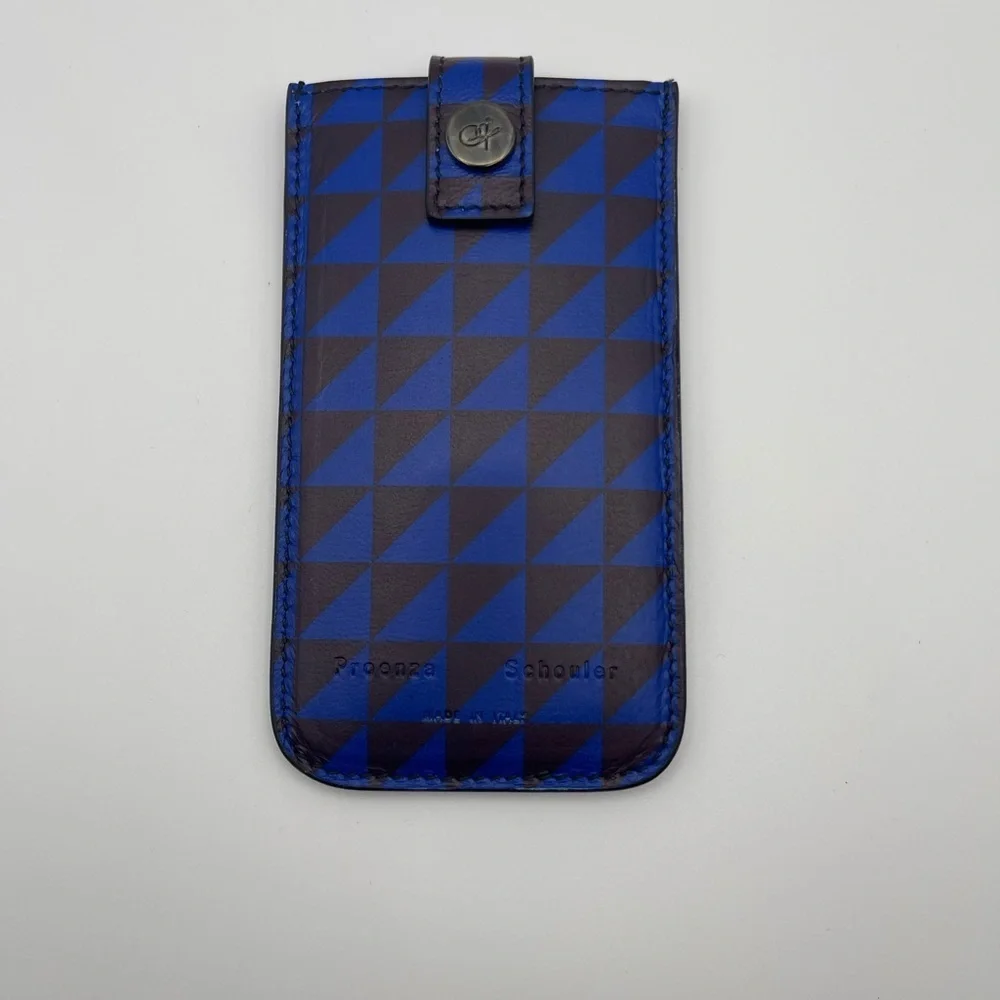 Proenza Schouler Blue and Black iPhone 5 Sleeve
